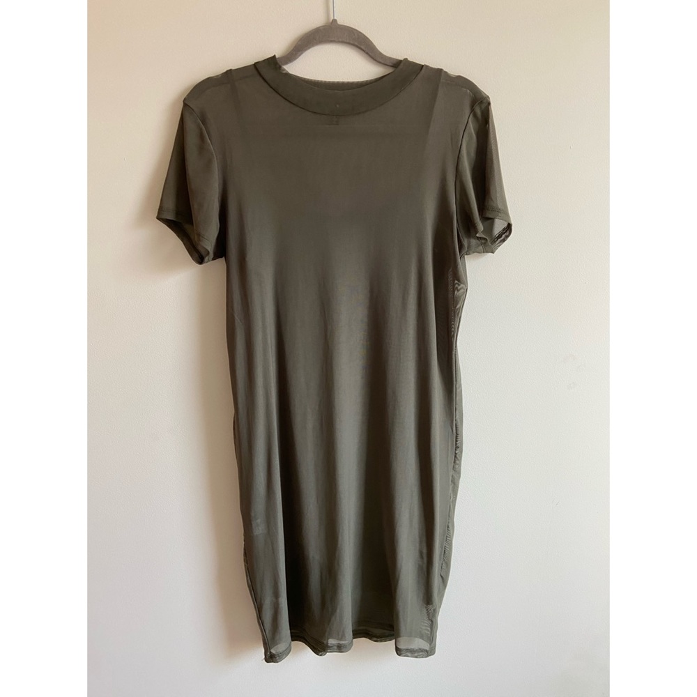 Derek Heart sheer mesh dress